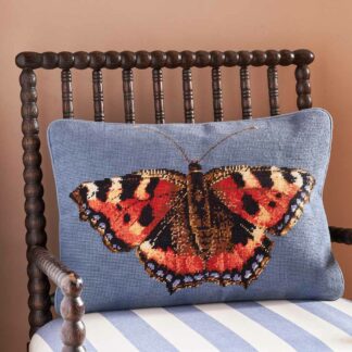 Ehrman-Needlepoint-Tortoiseshell-Butterfly