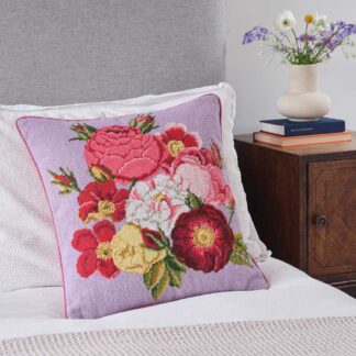Ehrman-Needlepoint-Roses-In-Lavender